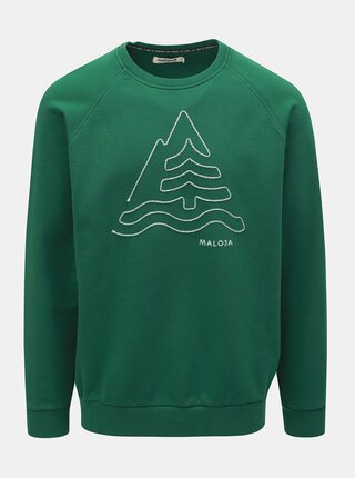 Bluza sport barbateasca verde Maloja Sgne