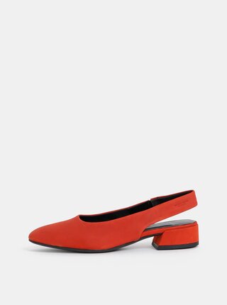 Pantofi rosii din piele intoarsa Vagabond Joyce