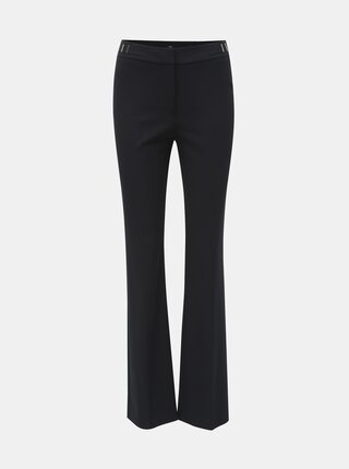 Tmavě modré slim fit kalhoty M&Co
