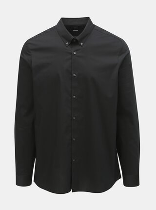 Camasa neagra skinny fit Burton Menswear London