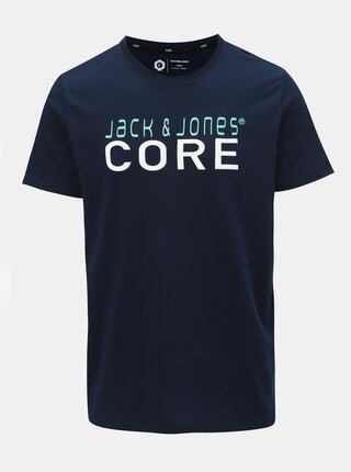 Tricou albastru inchis Jack & Jones Foam