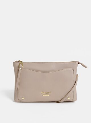 Béžová crossbody kabelka Gionni Neha