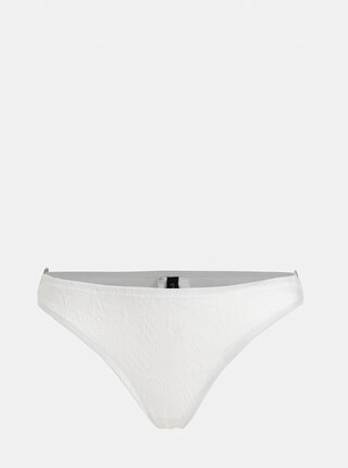Slip de baie alb cu model discret Y.A.S Inoa