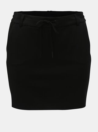 Fusta neagra cu buzunare ONLY CARMAKOMA Gold Trash