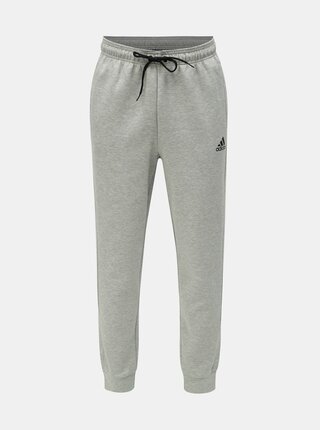 Sivé pánske tepláky adidas Performance