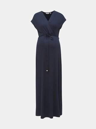 Rochie maxi albastru inchis pentru femei insarcinate Dorothy Perkins Maternity