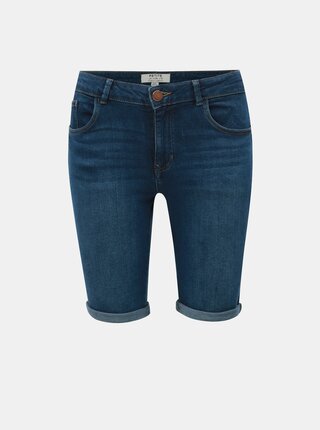 Tmavomodré kraťasy Dorothy Perkins Petite