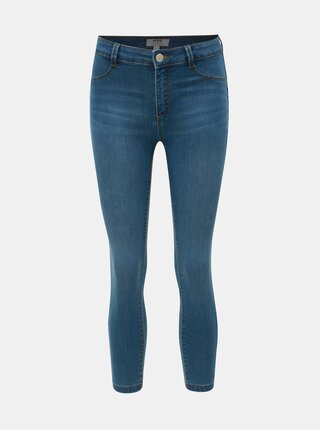 Modré zkrácené džíny Dorothy Perkins Petite Frankie