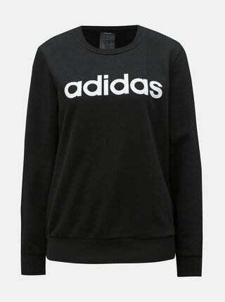 Černá dámská mikina s potiskem adidas CORE
