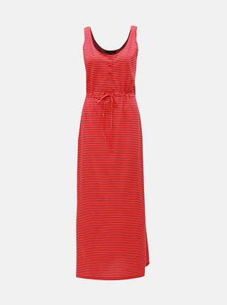 Rochie maxi rosie cu nasturi si taieturi VERO MODA Daina