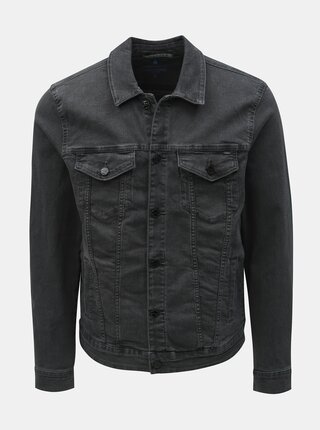 Jacheta gri din denim ONLY & SONS Coin Trucker