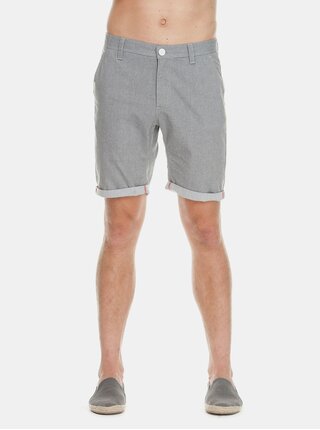Šedé pánské regular fit kraťasy Ragwear Liny