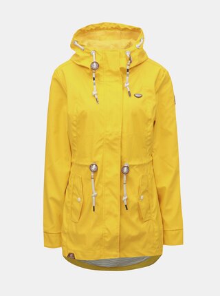 Žlutá dámská nepromokavá lehká parka Ragwear Monadis Rainy
