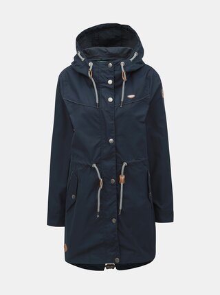 Tmavě modrá dámská lehká parka Ragwear Canny