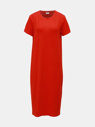 Červené šaty VERO MODA AWARE Gava