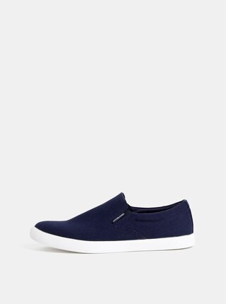 Tmavě modré pánské slip on Jack & Jones Rowden