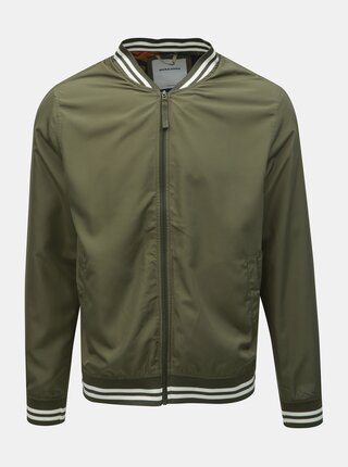 Khaki lehký bomber Jack & Jones Bahamas