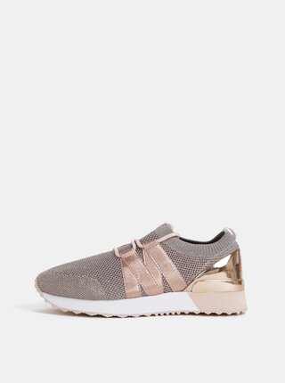 Pantofi sport roz-auriu de dama U.S. Polo Assn. Frida