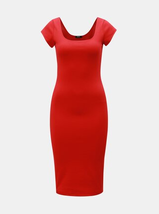 Rochie mulata rosie cu decolteu rotund ZOOT
