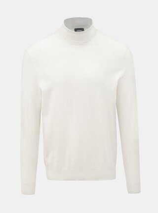 Pulover crem cu guler inalt Burton Menswear London