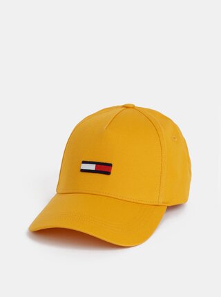 Oranžová dámská kšiltovka s výšivkou Tommy Hilfiger