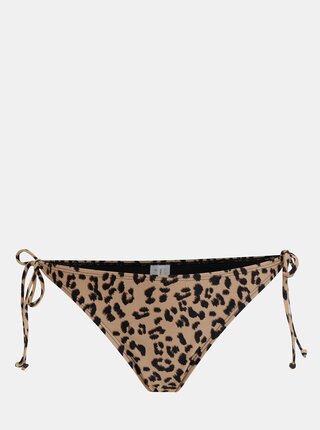 Slip de baie maro cu motiv ghepard VERO MODA Lea