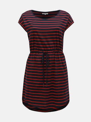 Rochie rosu-albastru in dungi ONLY CARMAKOMA April
