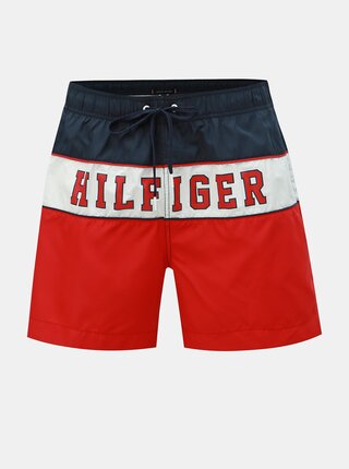 Bermude barbatesti albastru-rosu Tommy Hilfiger