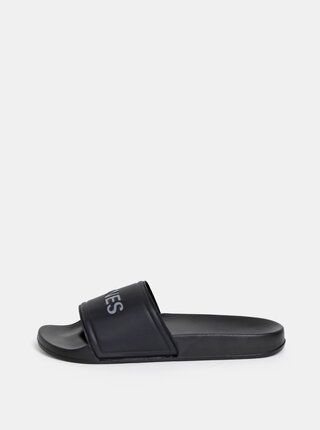 Černé pantofle Jack & Jones Larry