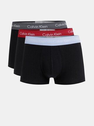 Set de 3 boxeri negri Calvin Klein Underwear