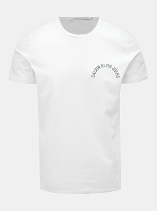 Bílé pánské tričko Calvin Klein Jeans