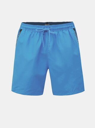 Modré pánské plavky Calvin Klein Underwear