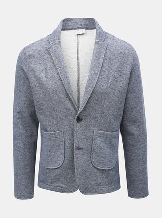 Sacou albastru inchis melanj Jack & Jones Dan