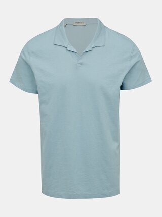 Světle modré polo tričko Selected Homme Fillipe