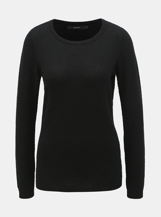 Černý vzorovaný svetr VERO MODA Care