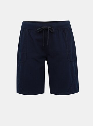 Pantaloni scurti albastru inchis Zizzi