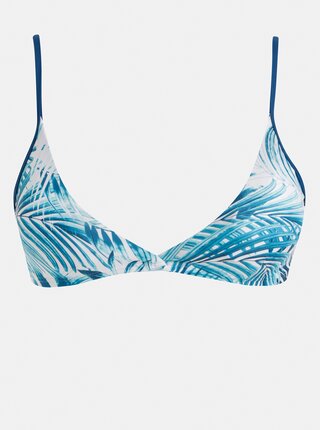 Sutien de baie alb-albastru de dama cu model Rip Curl