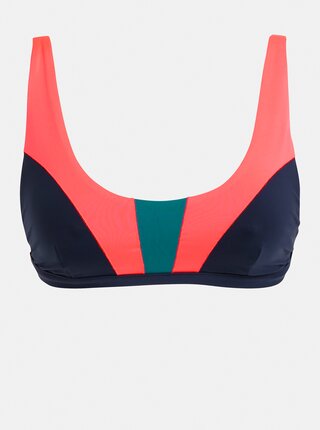 Růžovo-modrý dámský oboustranný horní díl plavek Rip Curl