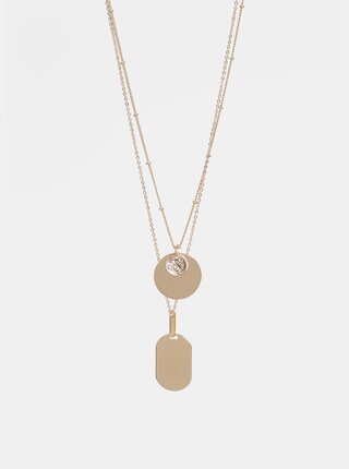 Sada dvoch retiazok v zlatej farbe Pieces Celeste