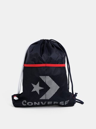 Tmavě modrý vak s potiskem Converse