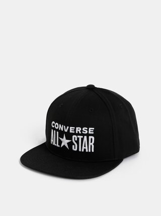 Černá kšiltovka s výšivkou Converse