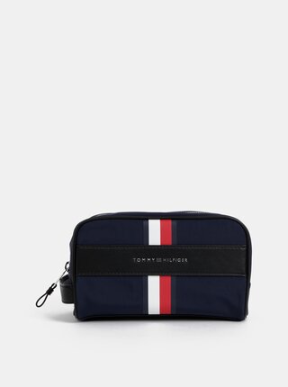 Tmavě modrá kosmetická taštička Tommy Hilfiger