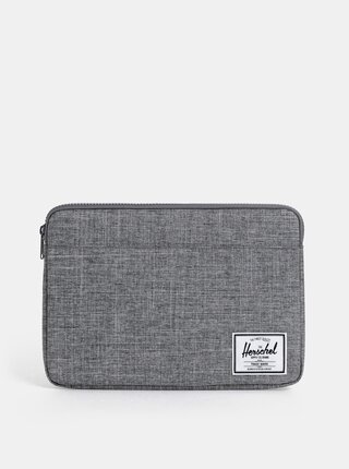 Šedý žíhaný obal na notebook Herschel Supply 13" Anchor