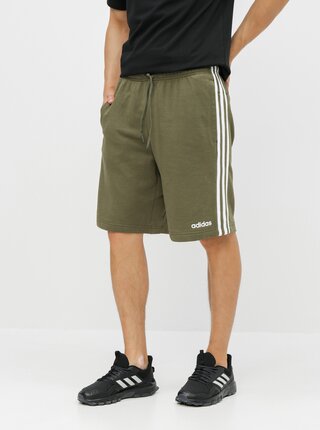 Kaki pánske kraťasy adidas CORE