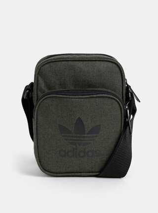 Tmavě zelená crossbody taška adidas Originals