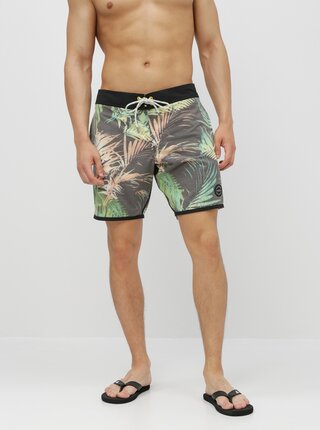 Costum de baie barbatesc cu model verde-gri O'Neill Ocean