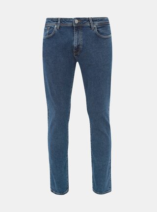 Modré slim fit džíny Selected Homme Leon