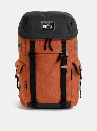 Šedo-oranžový batoh Meatfly Scintilla 30 l