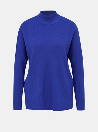 Modrý basic rolák Selected Femme Philua