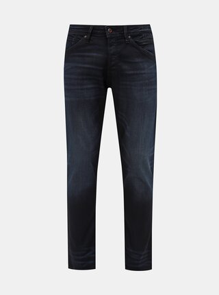 Tmavě modré slim fit džíny Jack & Jones Glenn